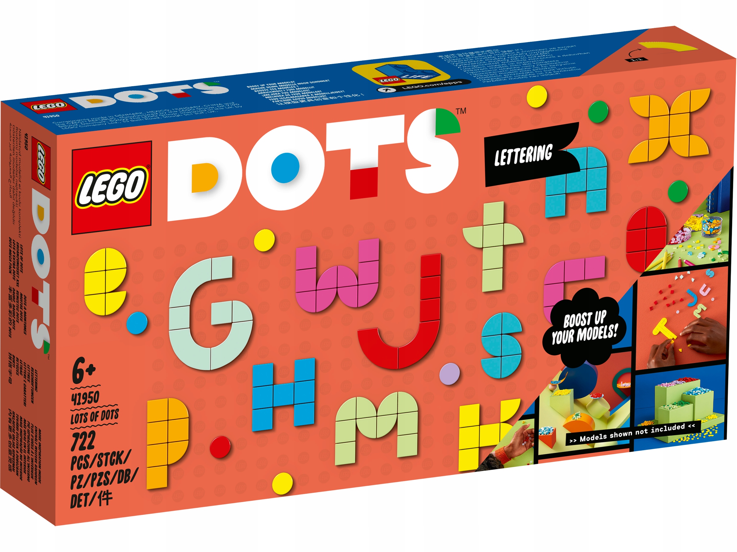 LEGO Rozmaitości DOTS - literki 41950