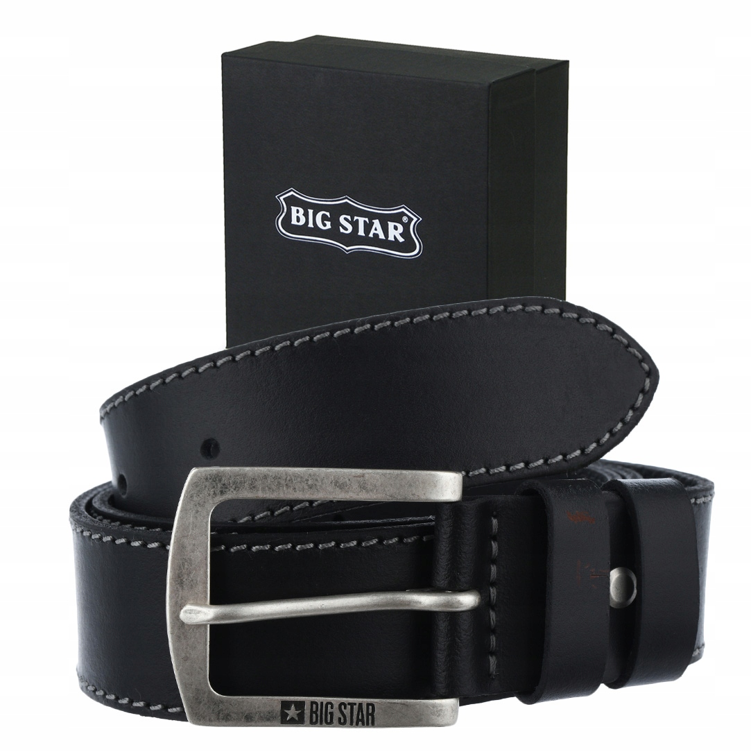 

Pasek skórzany Męski Big Star regulowany 95cm
