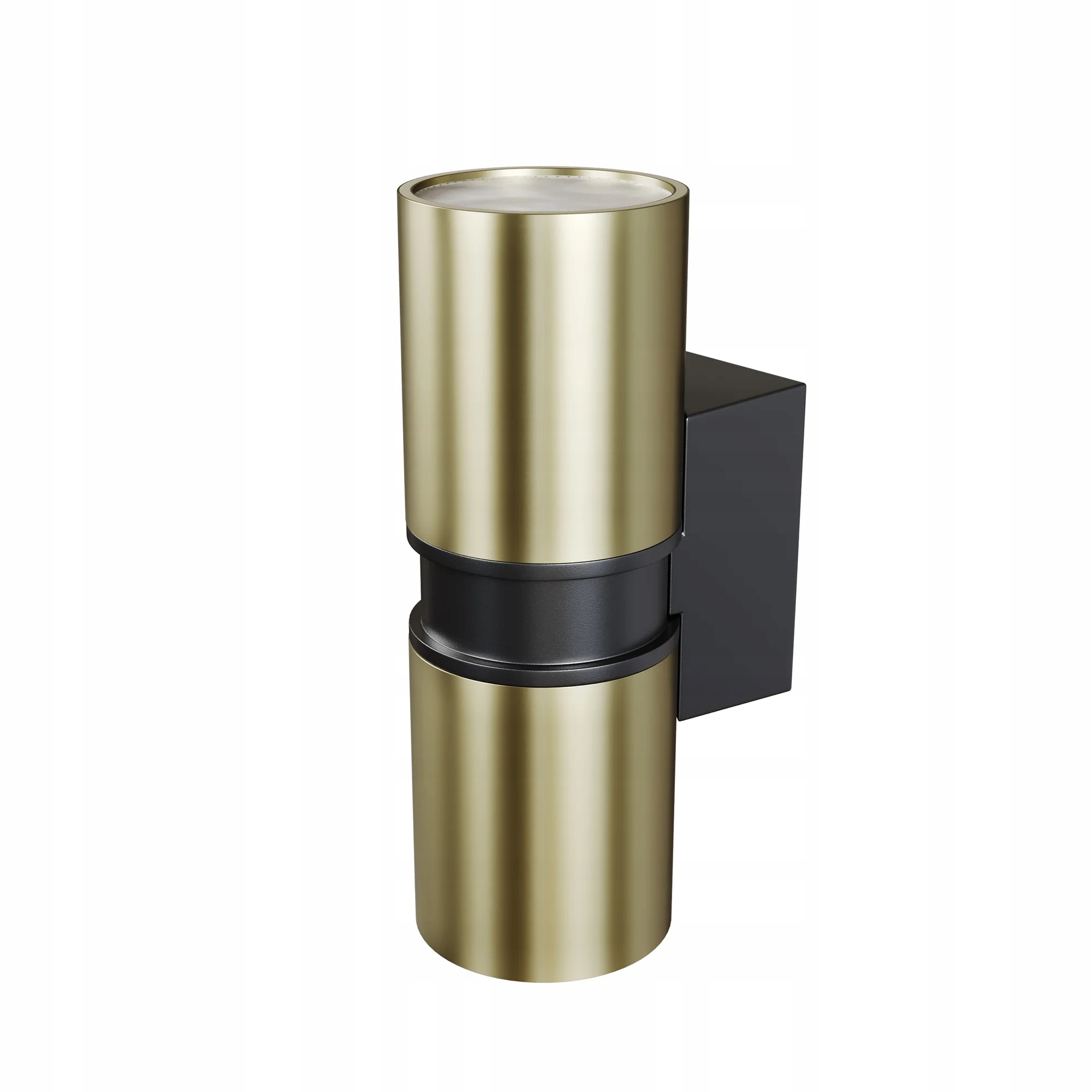 Venkovní nástěnné svítidlo dvojité mosazné černé nahoru dolů IP54 Maytoni