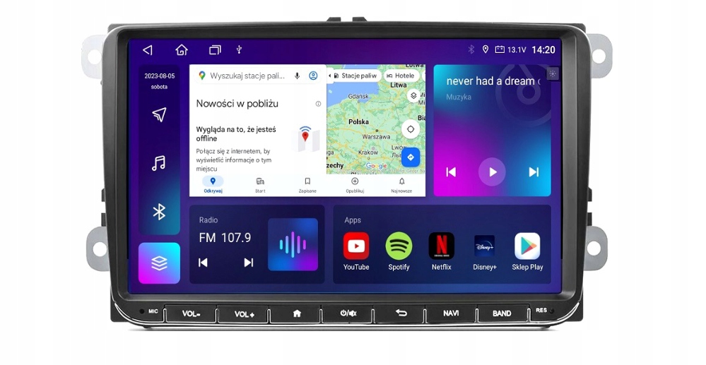 STACJA ANDROID 12 GMS 8926TQ NAVIX