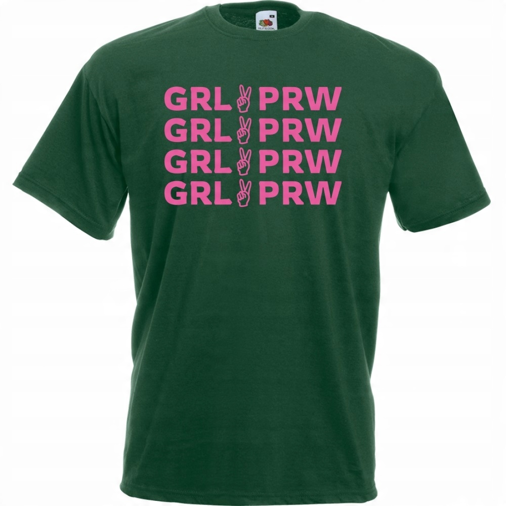 

Koszulka grl pwr girl power feminizm XXL butelkowa