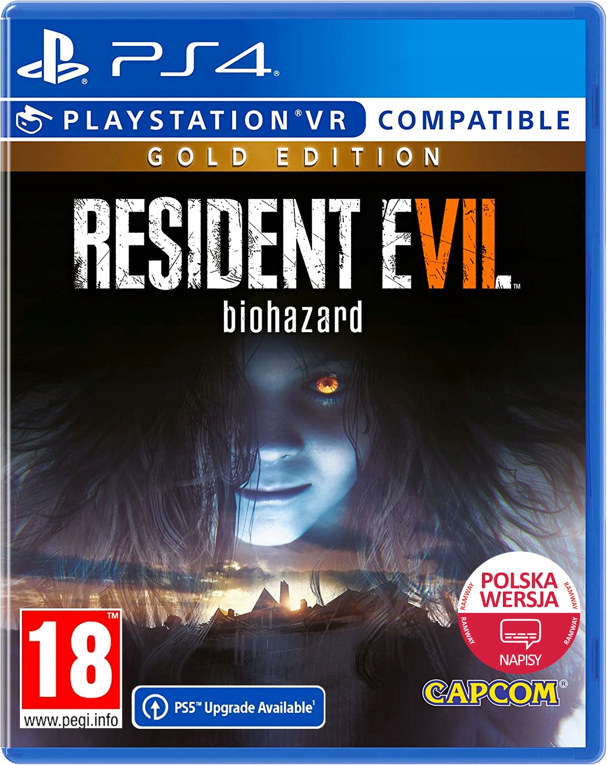 Resident Evil 7 Biohazard обложка. Ps pl