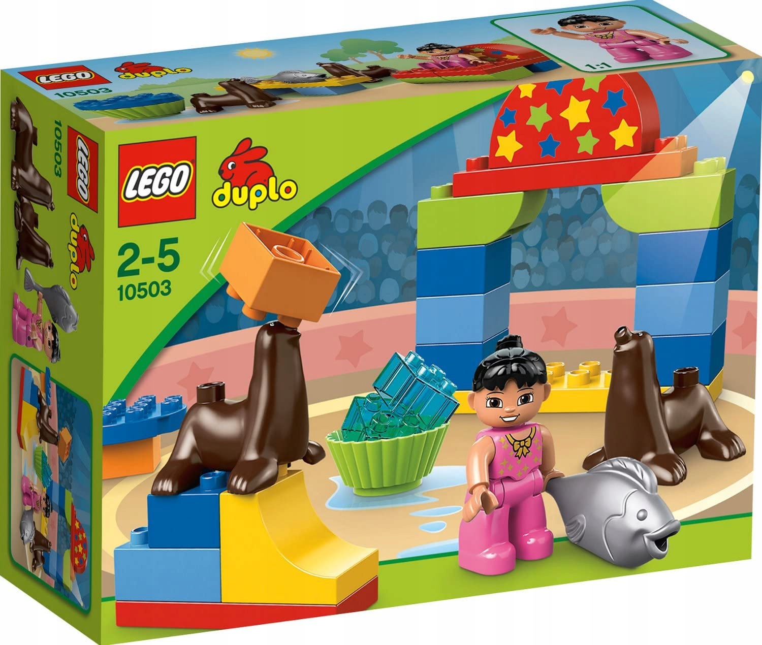 Lego Duplo 10503 Cyrk Foki Ryba