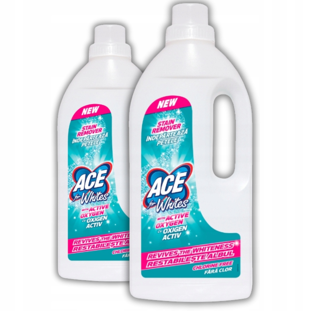 ACE Odplamiacz Delikatny White 2x1l