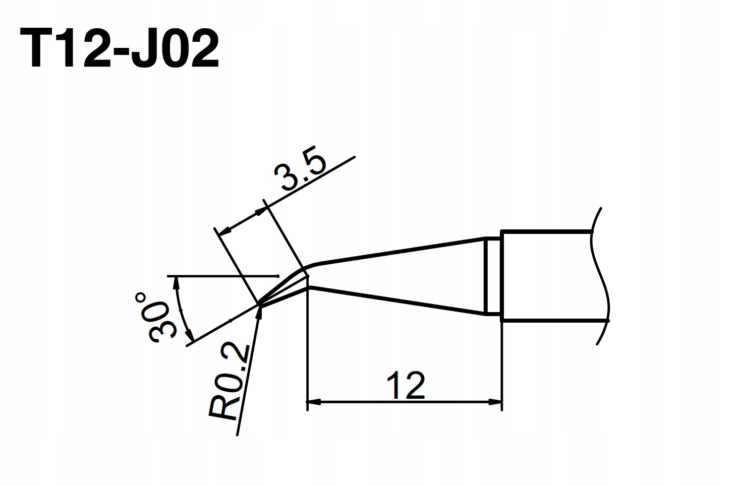 

Grot Do Lutownic Bakon Aoyue GM-951 Hakko T12-J02
