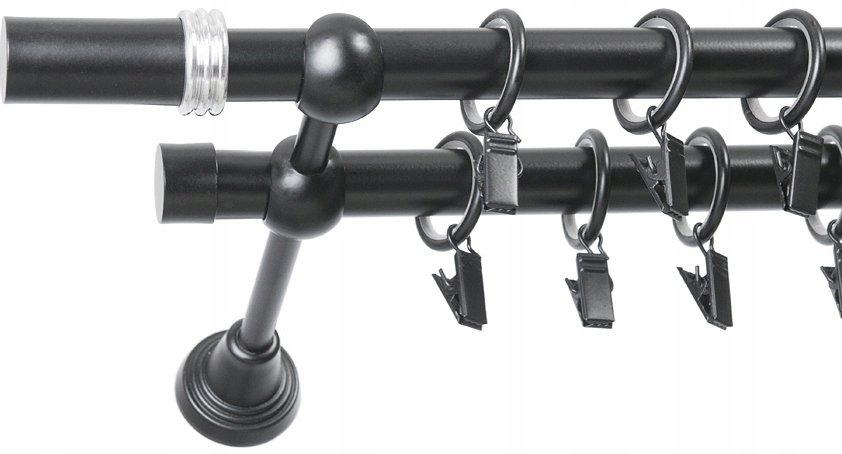 

Karnisz Metalowy Fi 19 Podwójny 280 CM Metal