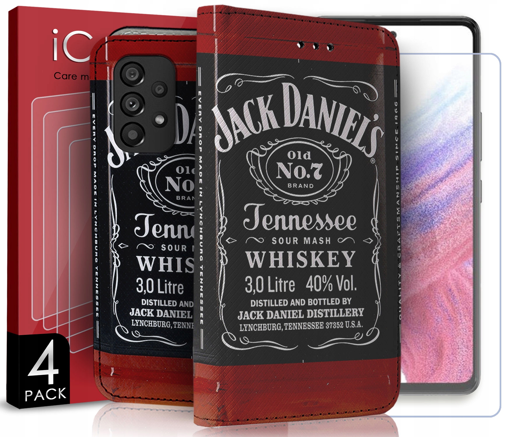 ETUI DO SAMSUNG GALAXY A53 A53 5G WZORY + SZKŁO x4