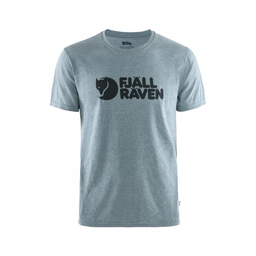 Tričko Fjallraven Logo uncle blue/melange S