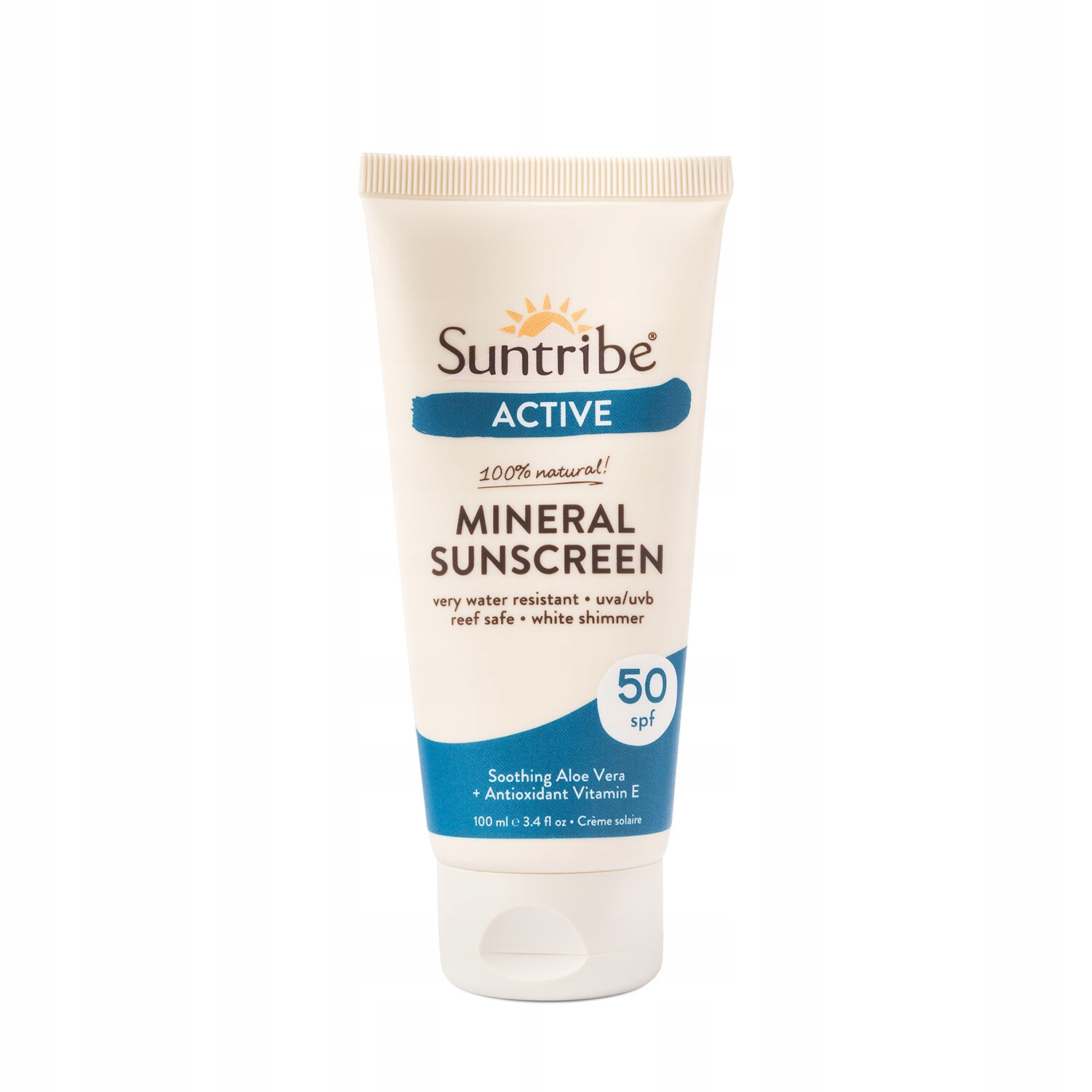 Suntribe Opalovací krém Spf 50 Active 100 ml