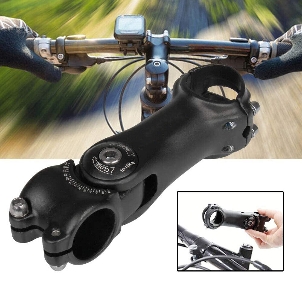 REGULOWANY MOSTEK ROWEROWY, 0 ~ 60 STOPNI, MTB WSPORNIK KIEROWNICY 31,8 MM Marka inna