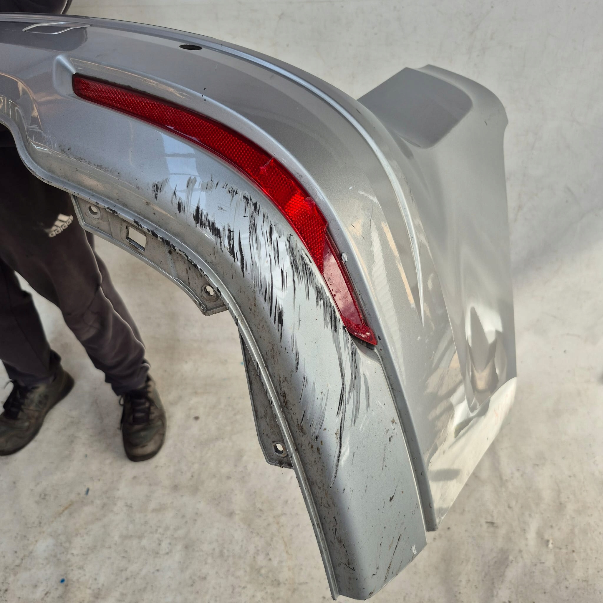VW CADDY 2K7 IV 20- bumper rear part rear 6PDC