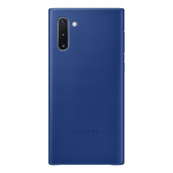 Kožený Pouzdro Samsung Ef kryt VN970LL Note 10 N970 modrý