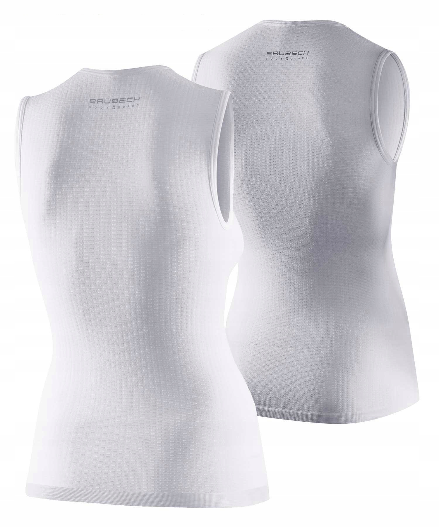 BRUBECK BASE LAYER KOSZULKA TERMOAKTYWNA UNISEX BEZRĘKAWNIK POTÓWKA XXL Kolekcja MULTIFUNCTIONAL