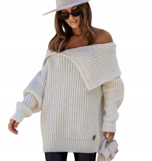 Cocomore Svetr s límcem Ecru New