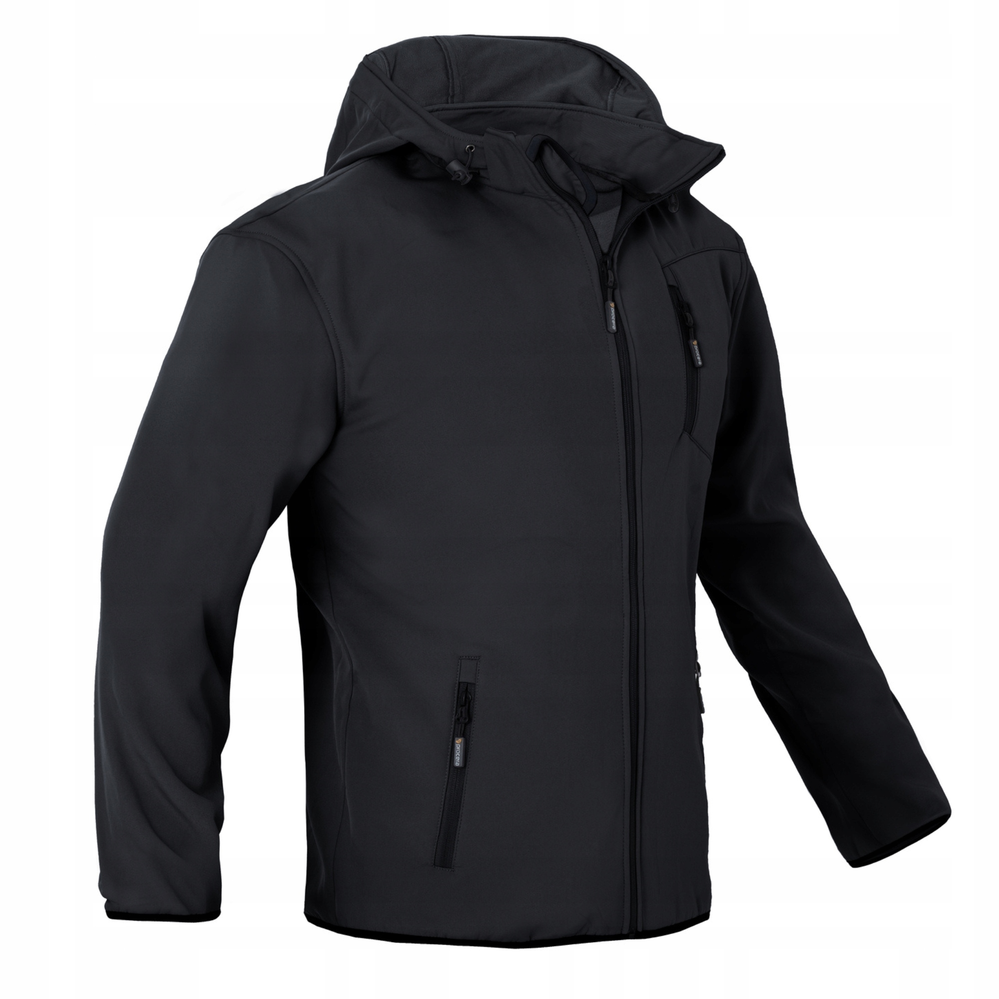 Kurtka męska softshell z kapturem przeciwdeszczowa czarna Tundra r. XL