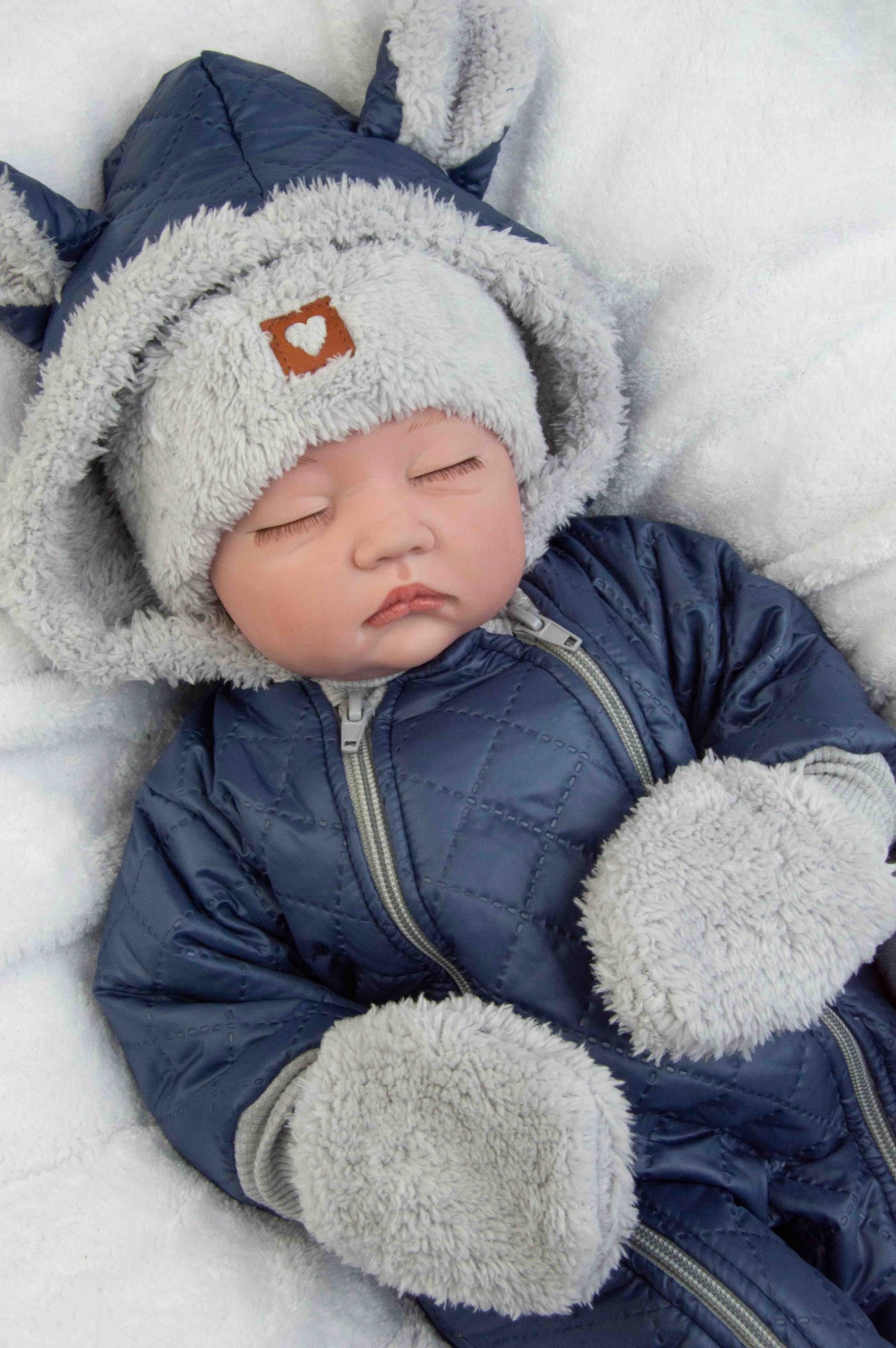 KOMBINEZON WODOODPORNY + RĘKAWICZKI zimowy 74 Marka Inna marka