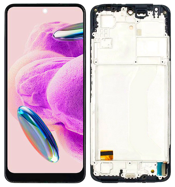 Oled displej pro Xiaomi Redmi Note 12 5G LCD displej Rámeček