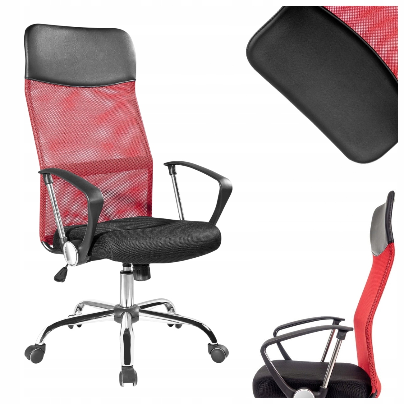 Kancelářská Otočná Ergonomická Kancelářská Židle S Otočnou Sítí Pro Práci V Kanceláři