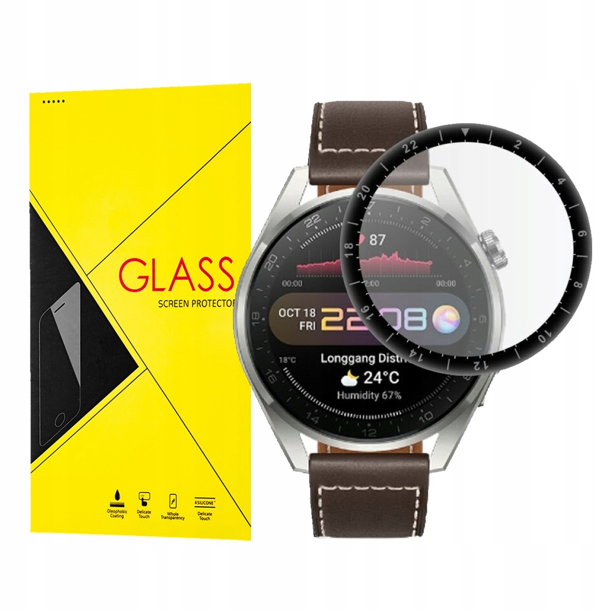

Szkło Hartowane Do Huawei Watch GT3 Pro 43MM