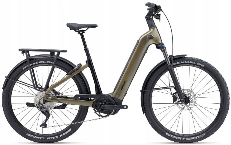 Elektrokolo Shimano Giant AnyTour E+ 3 XL Pyrite Brown