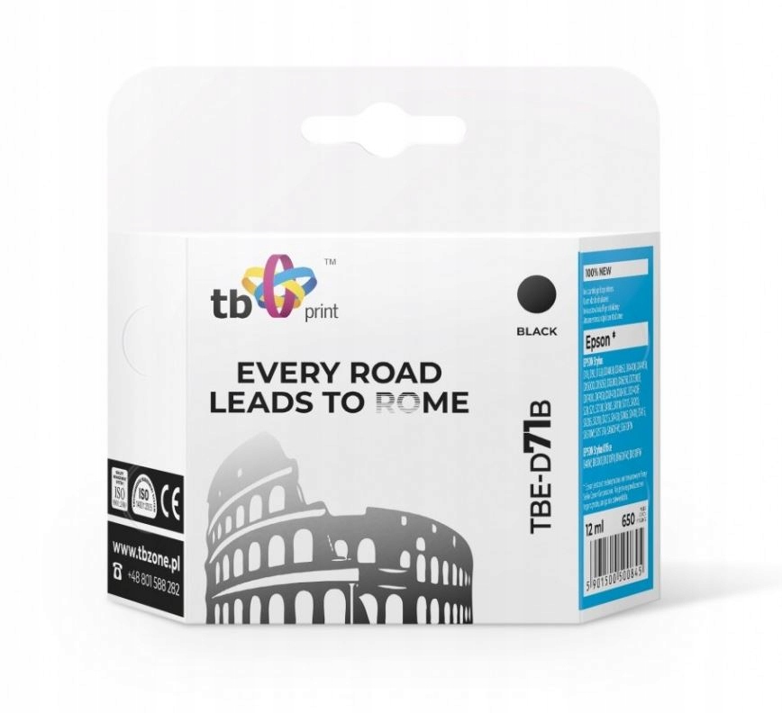 

Tb Print Tusz TBE-D71B Epson T071140 Czarny nowy