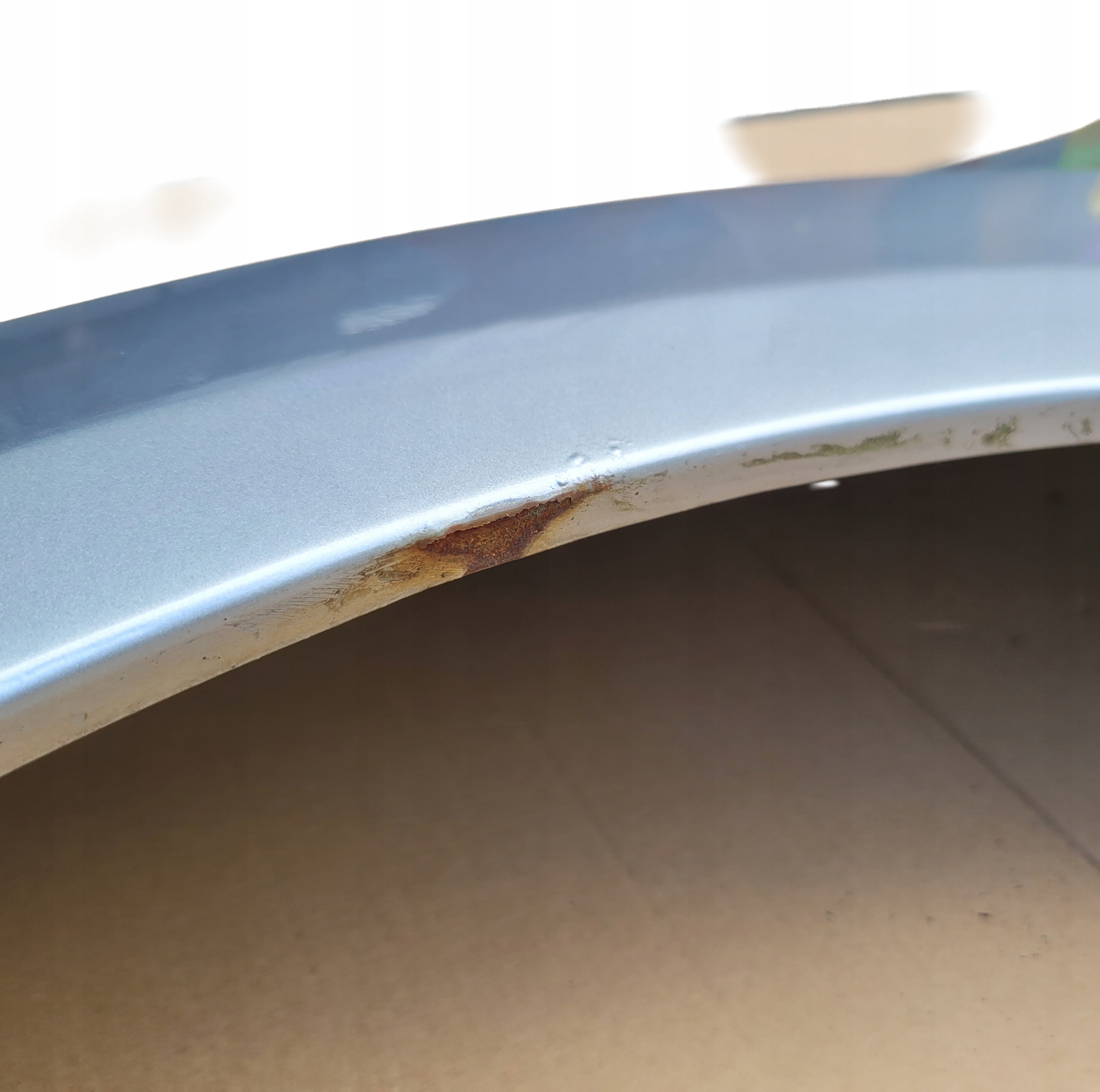 MERCEDES ML W164 LIFT fender front front left C775 SREBRNY