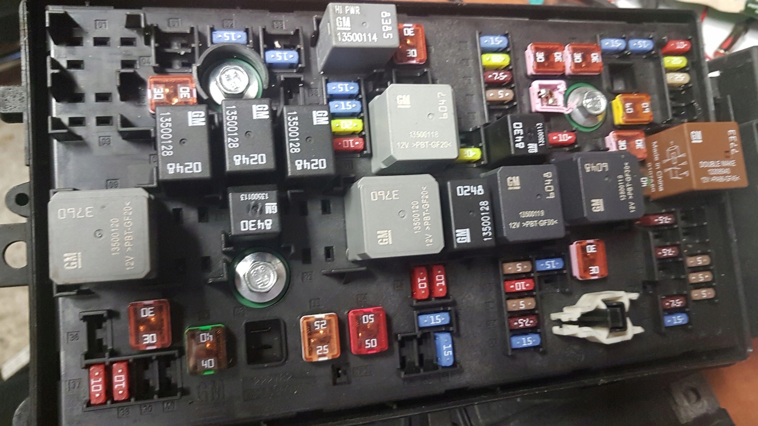 Module fusibles INSIGNIA 2.0CDTI 13253551