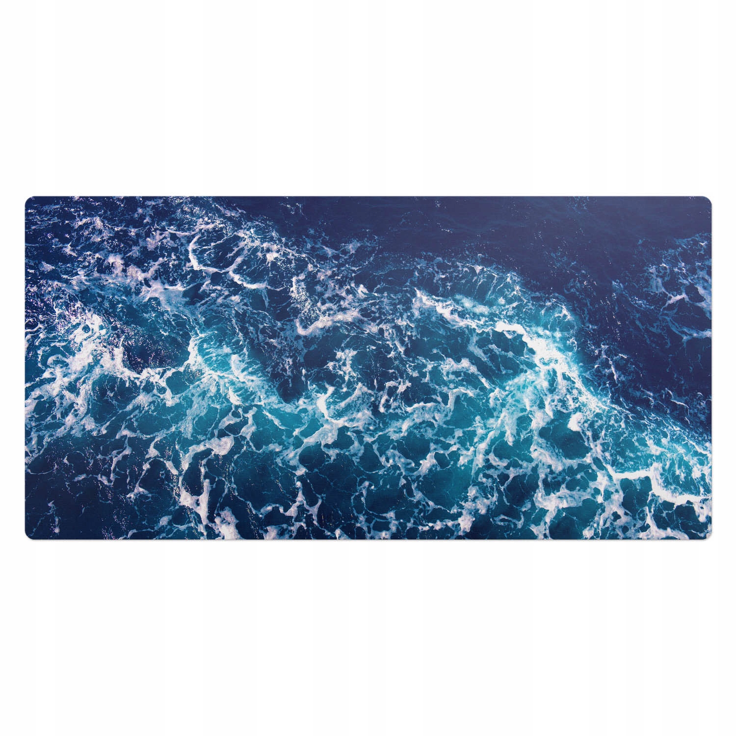 Dekorativní podložka na stůl pro hráče Dynamika oceánských vln 100 x 50 cm