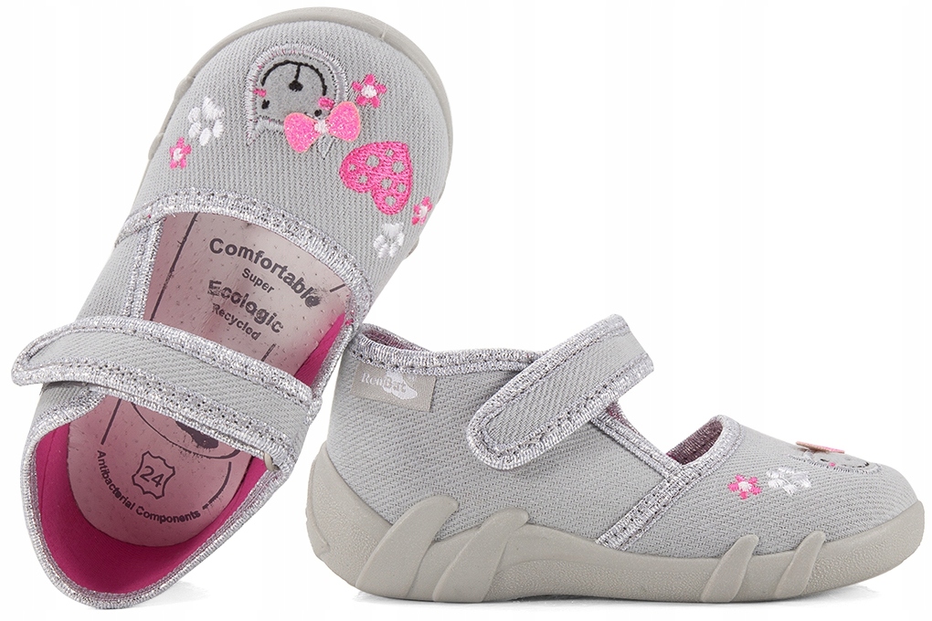 

Renbut 13-105 Domowe Tekstylne Balerinki Kapcie 21
