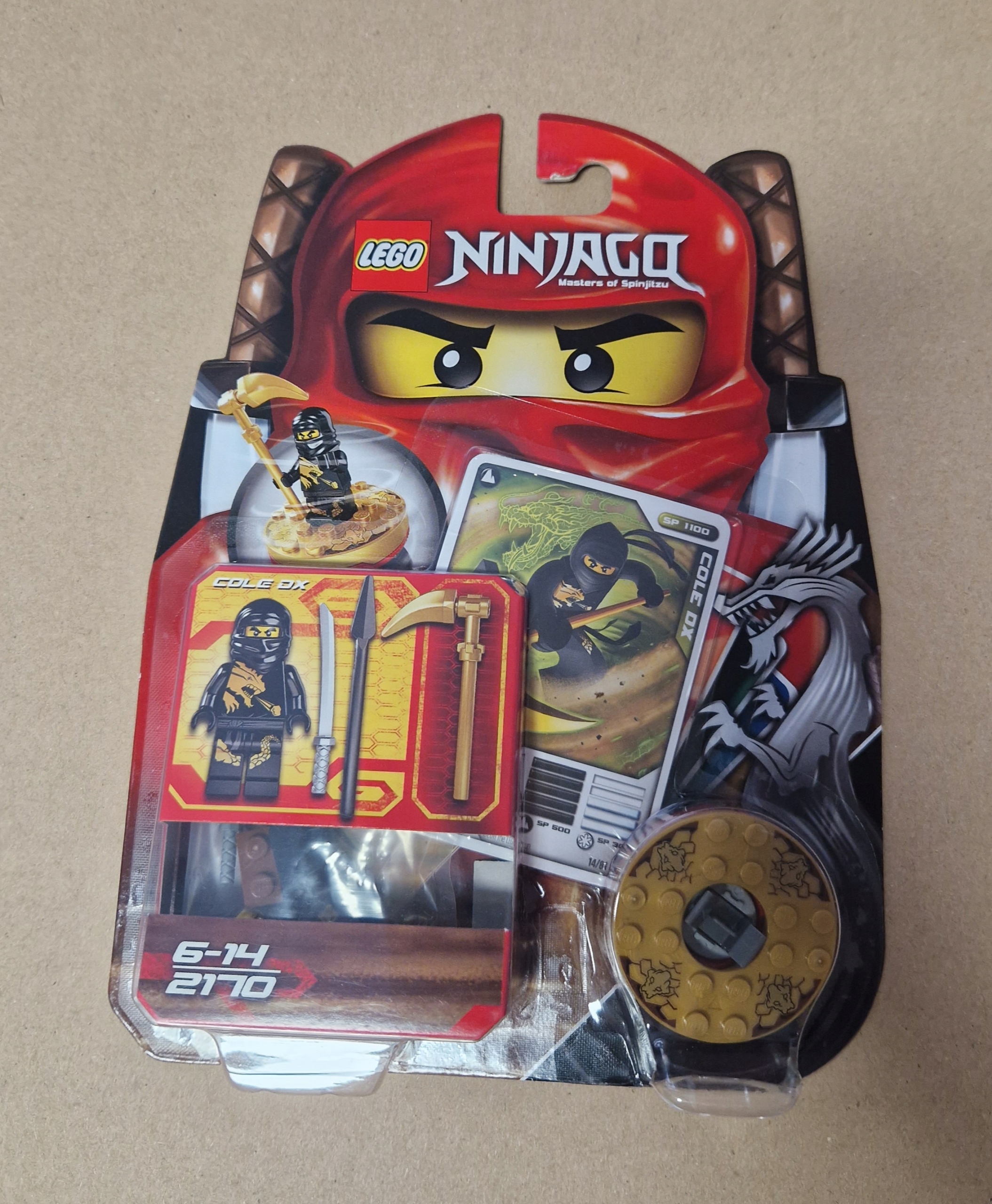 LEGO Ninjago Cole DX Blister ze Spinerem 2170 • Cena, Opinie