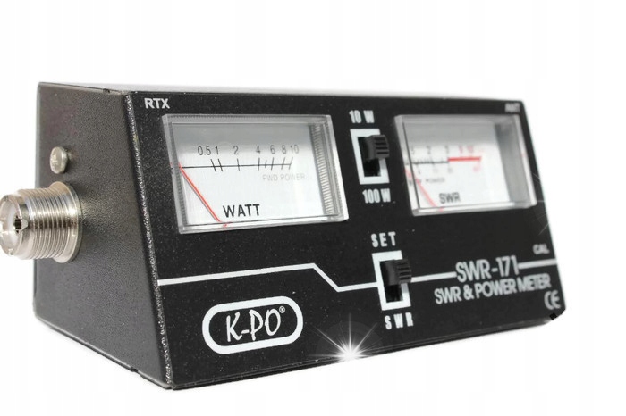 K-PO SWR-171 измеритель КСВ / мощности для CB радио антенны