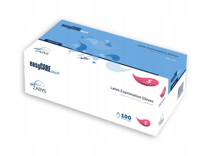 

Rękawiczki Lateksowe, Bezpudrowe S 100 szt.