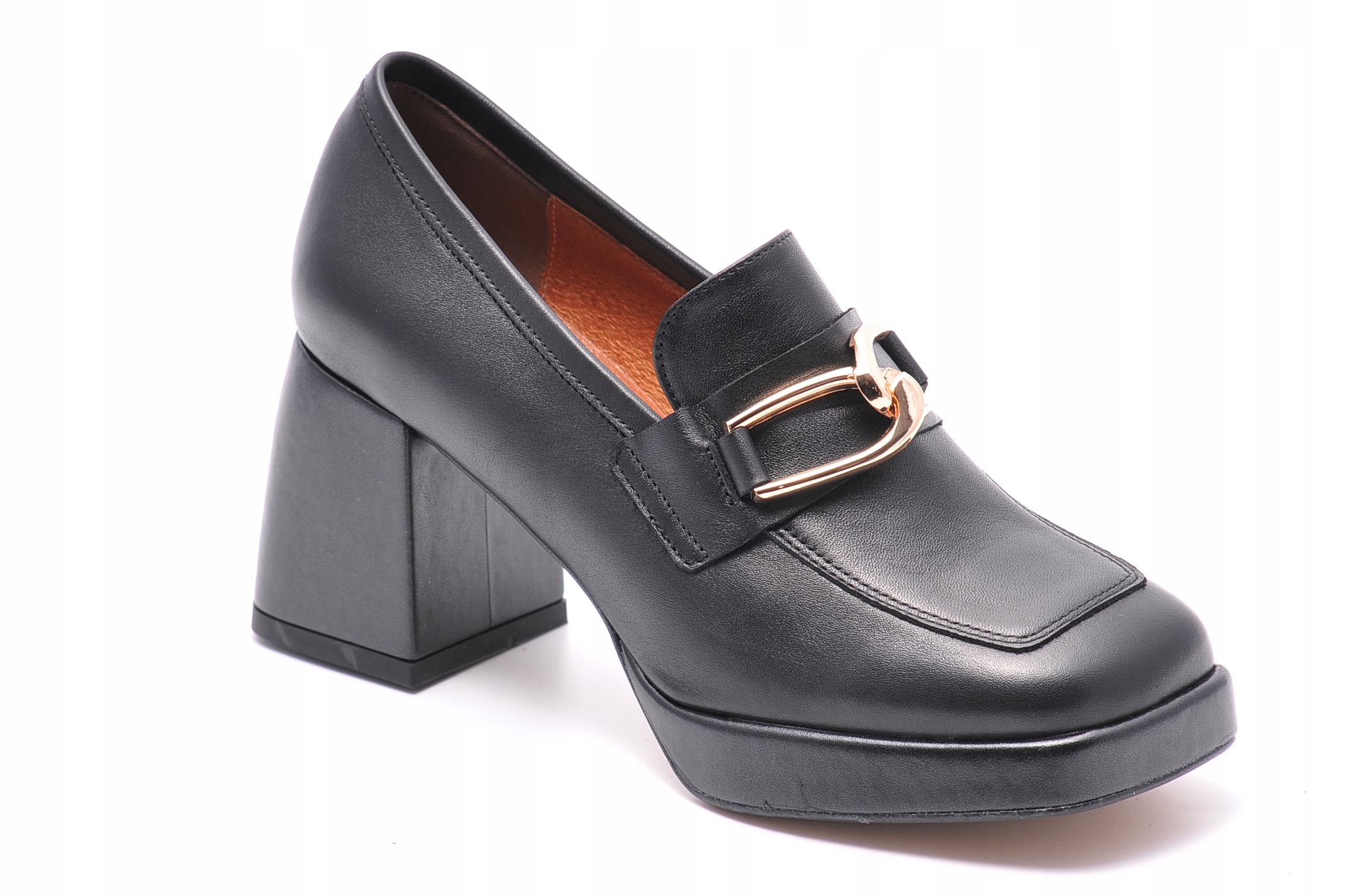 Mokasíny Karino 4252 Černá Celolícová kůže Velikost 39