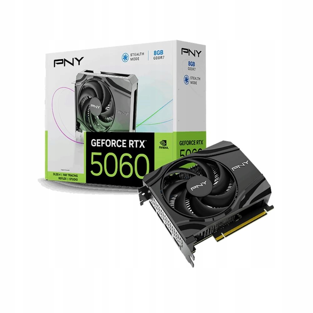 Pny Vga Nvidia GeForce Rtx 5060 8GB, Rtx 5060, 8GB GDDR7, 3xDP, …