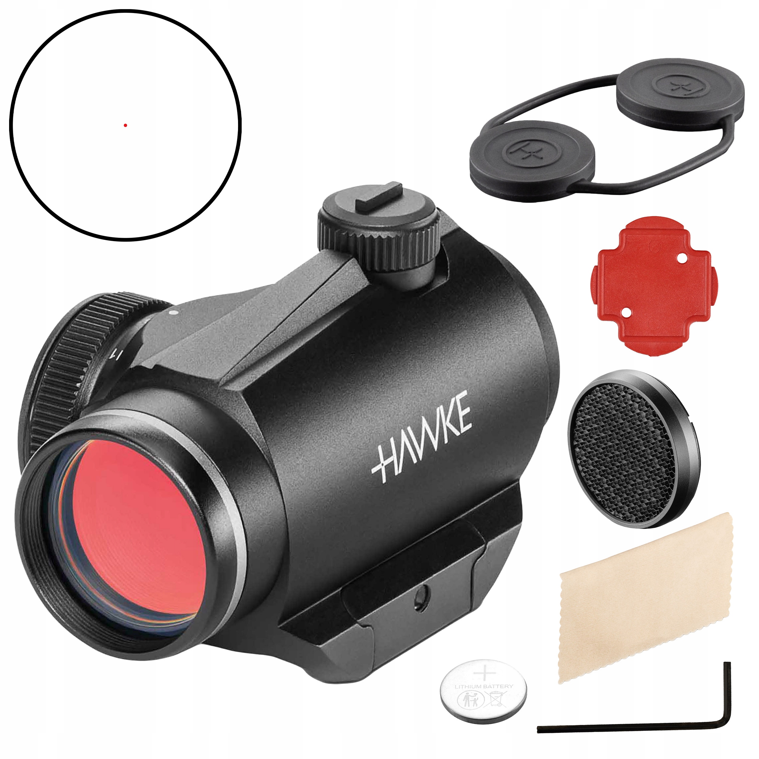 Hawke Kolimator Vantage Rd 1X20 Weaver Szyna 22 mm 3 Moa Dot