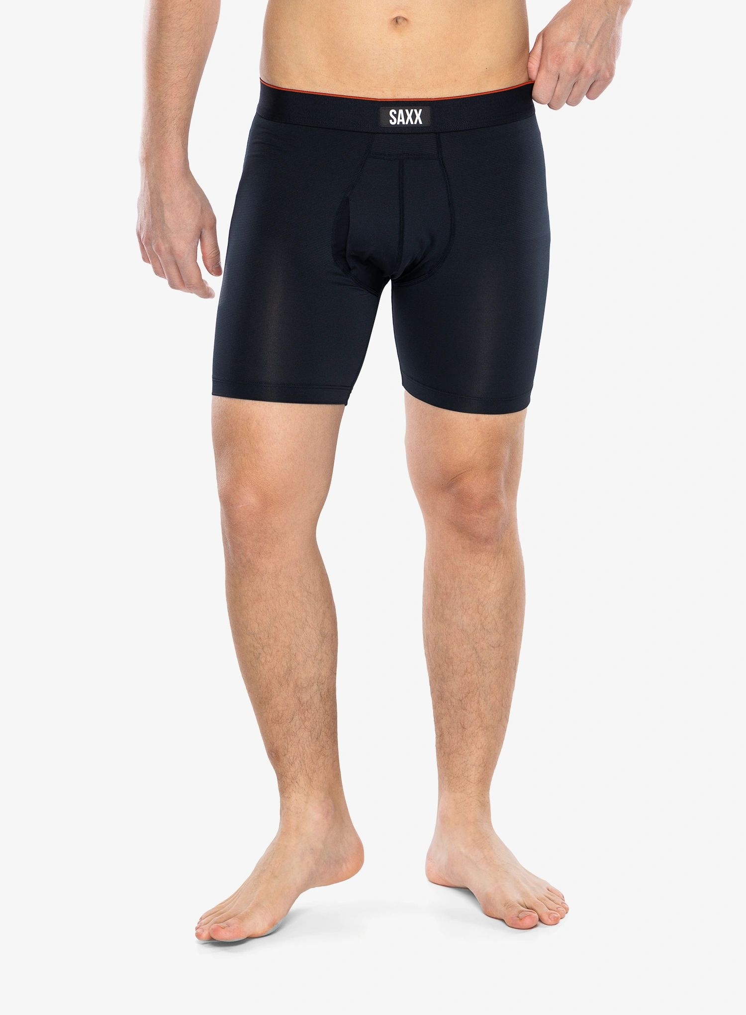 Termoaktivní boxerky Saxx Multi-Sport Mesh Boxer Brief Fly černé L