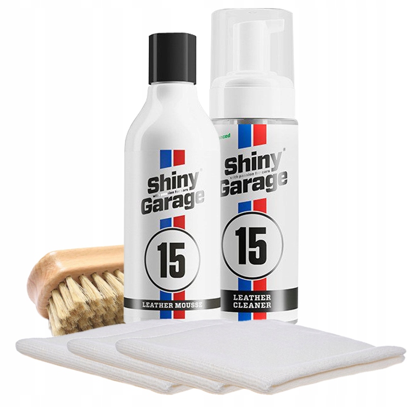 НАБІР ДЛЯ ЧИЩЕННЯ ШКІРИ SHINY GARAGE SG