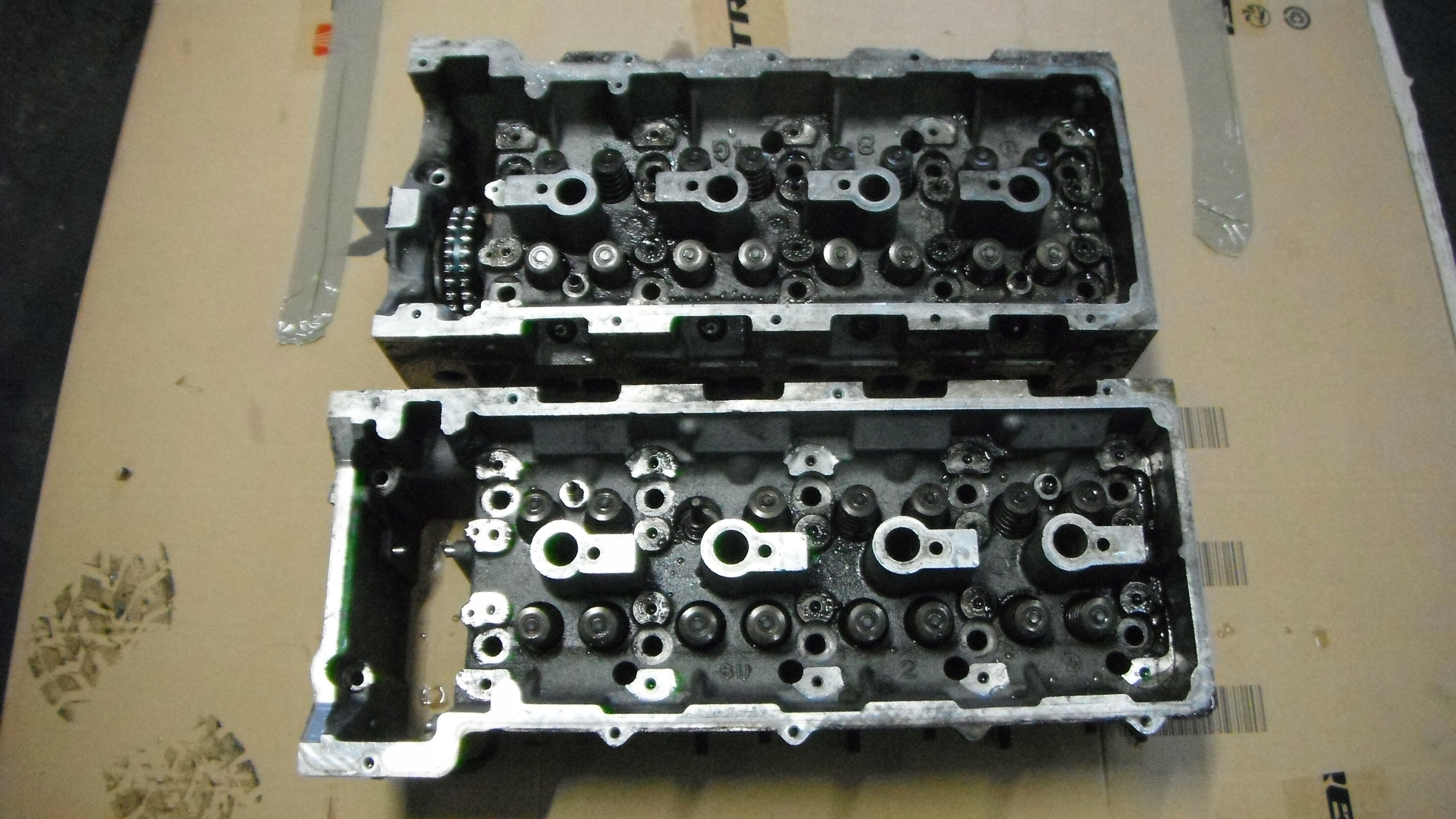 MERCEDES S W220 4.0 CDI GŁOWICA Z ZAWORAMI