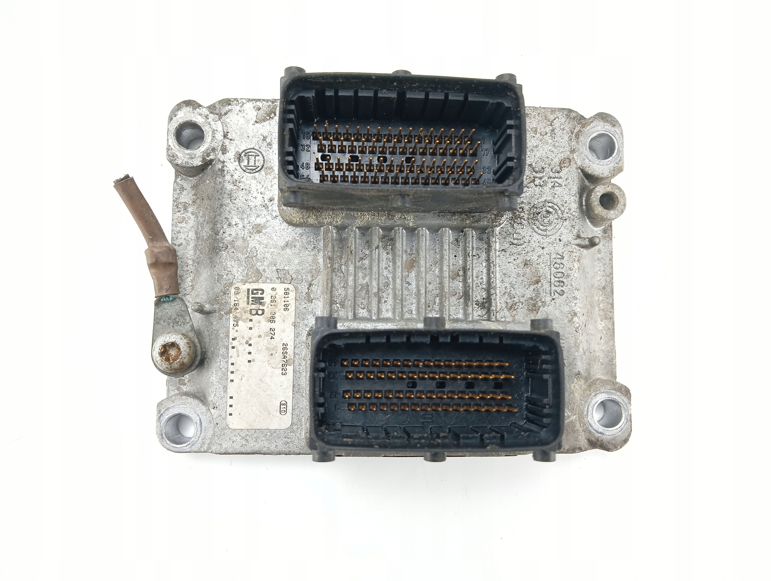 computer control unit of the engine OPEL AGILA A 1.0 1.2 12V 0261206274