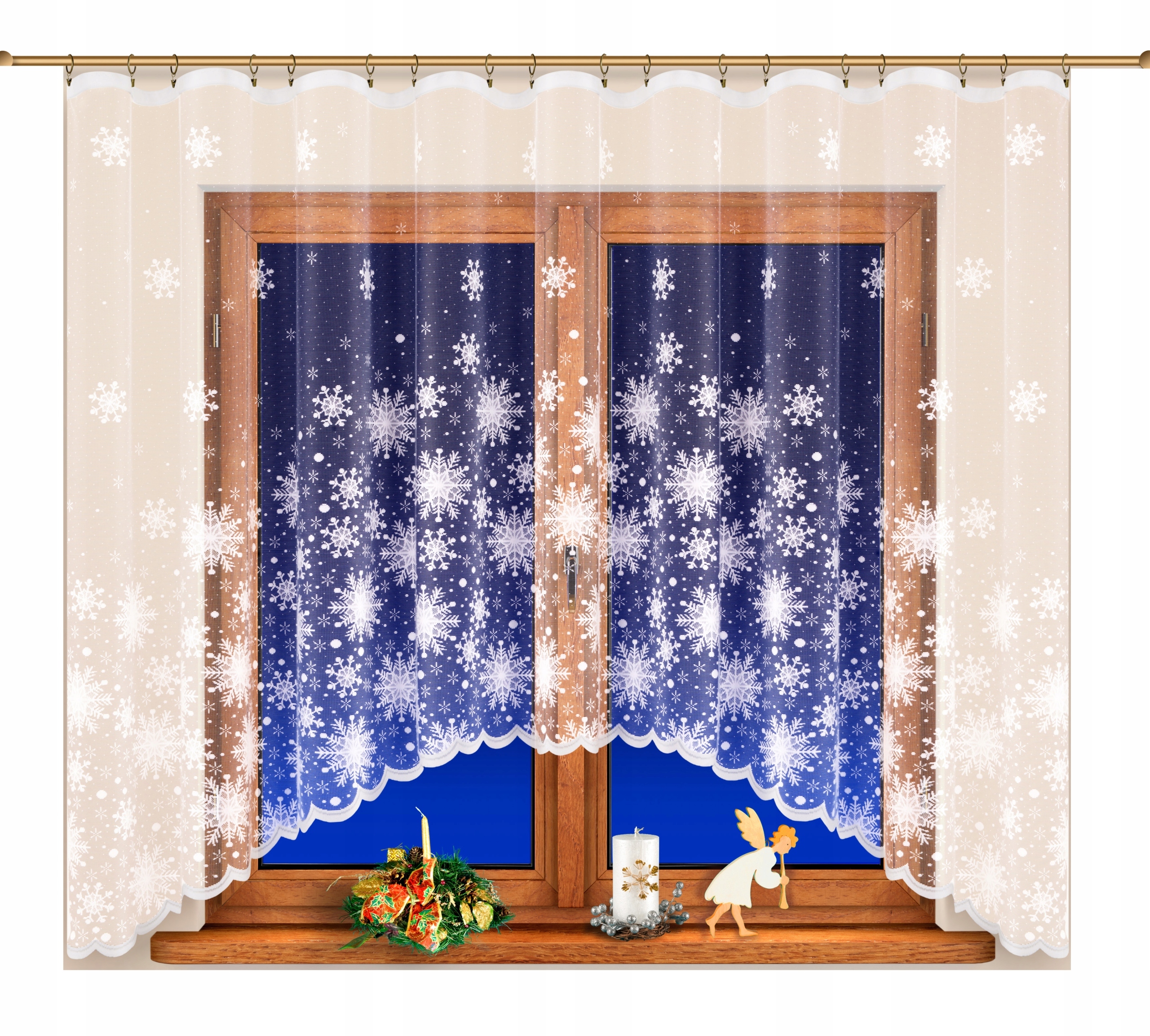 

Mg Firana Śnieżynki 4537 350x160 Święta taśma łuk