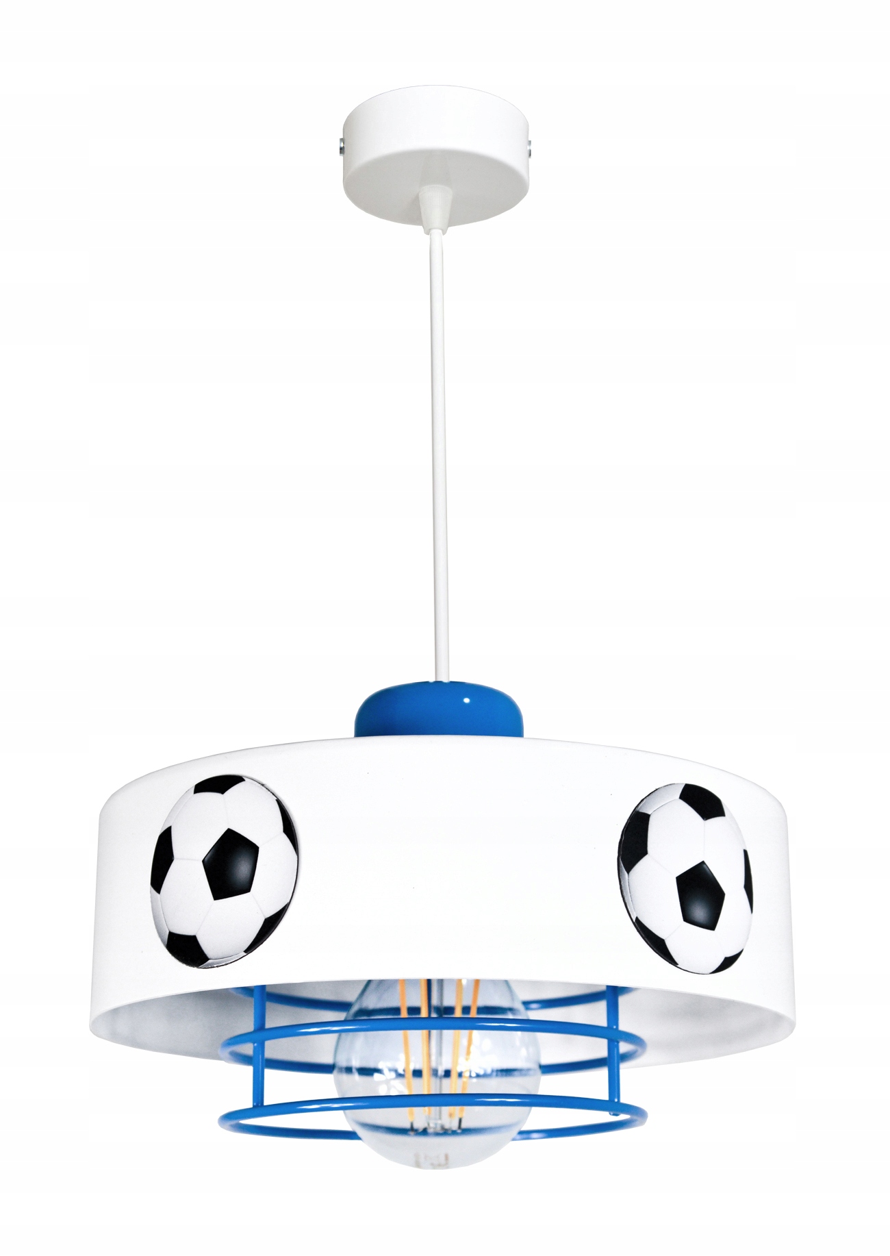 

Lampa Wisząca Sufitowa Mundial Spiro 1 niebieska