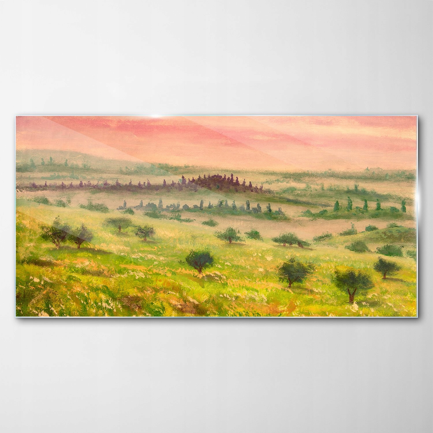 

Obraz Szklany Dekor Krajobraz Toskania Góry 120x60