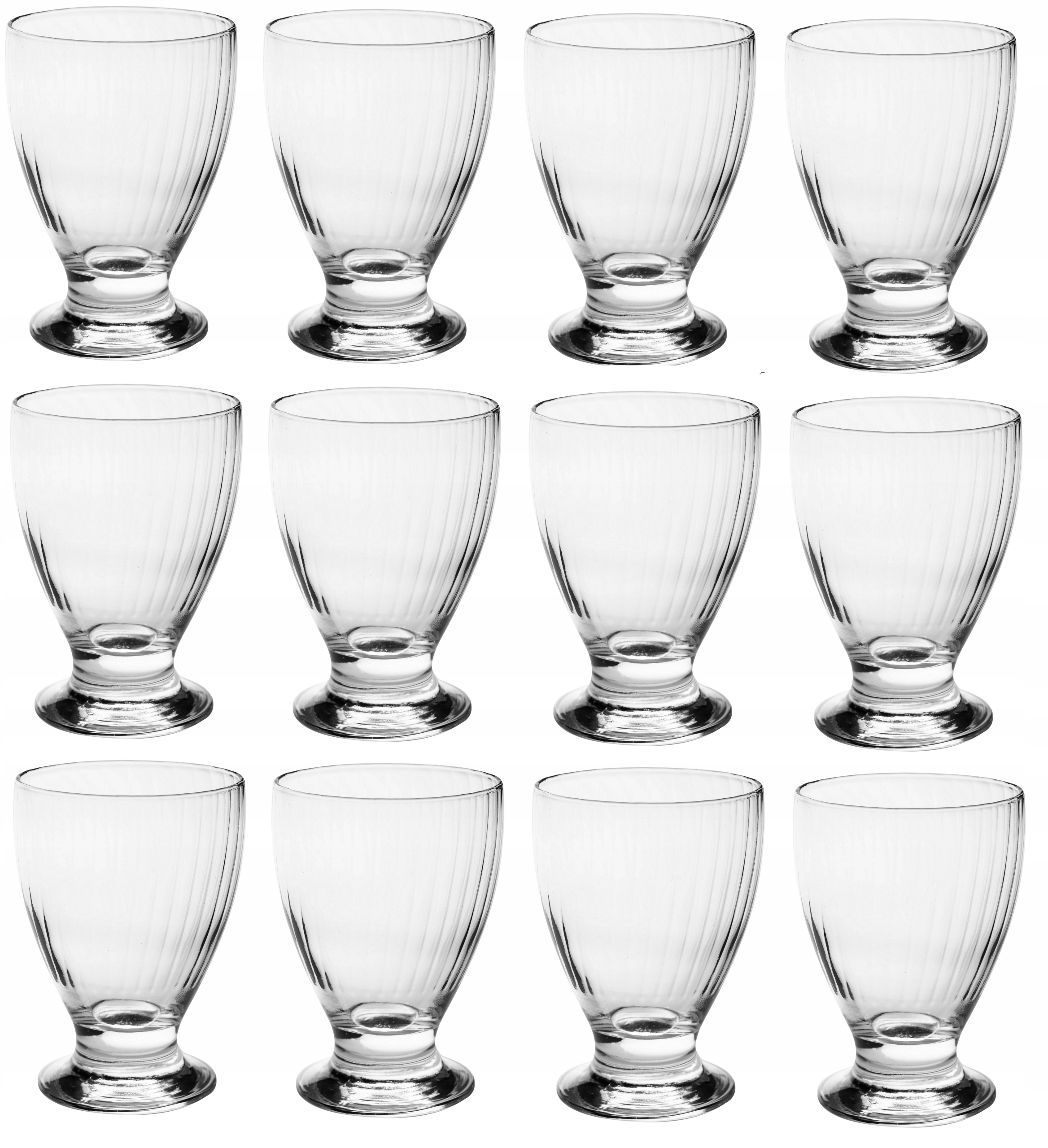 

Zestaw Szklanek Na Nóżce Sunny 12x280ML