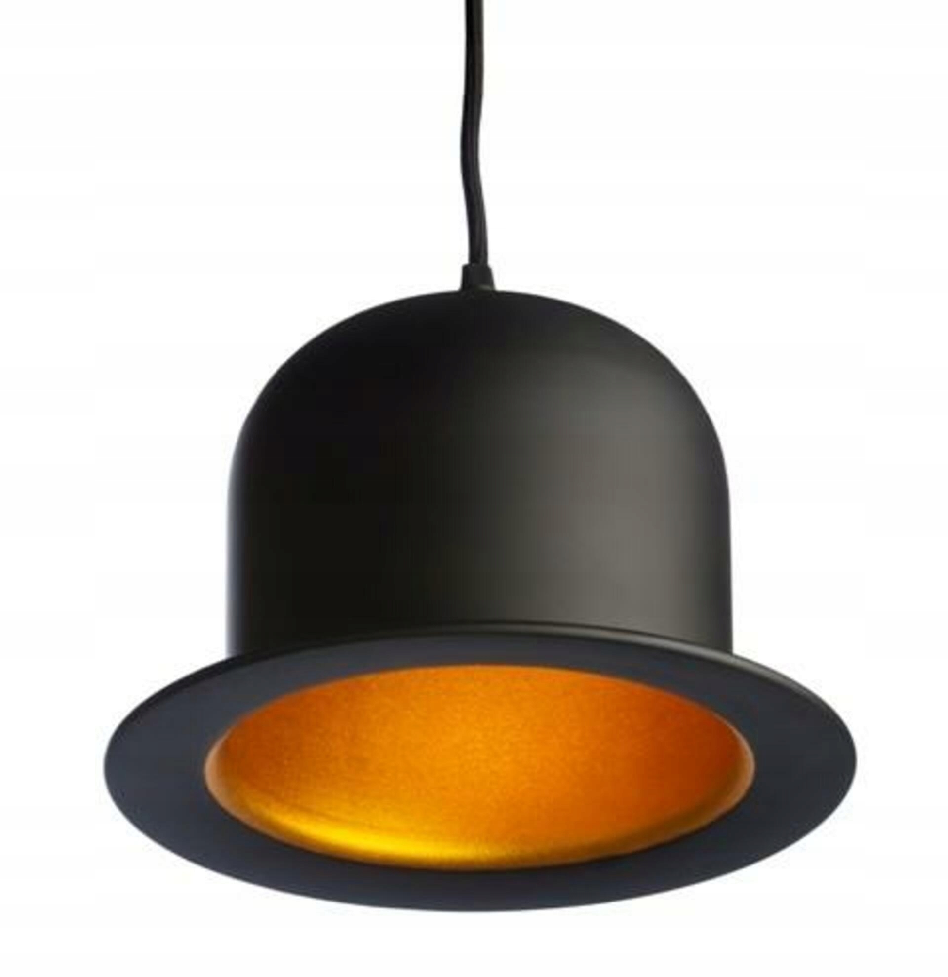 Závesné svietidlo AZzardo Capello AZ0297 E27 1x60W IP20 25cm čierno-zlaté