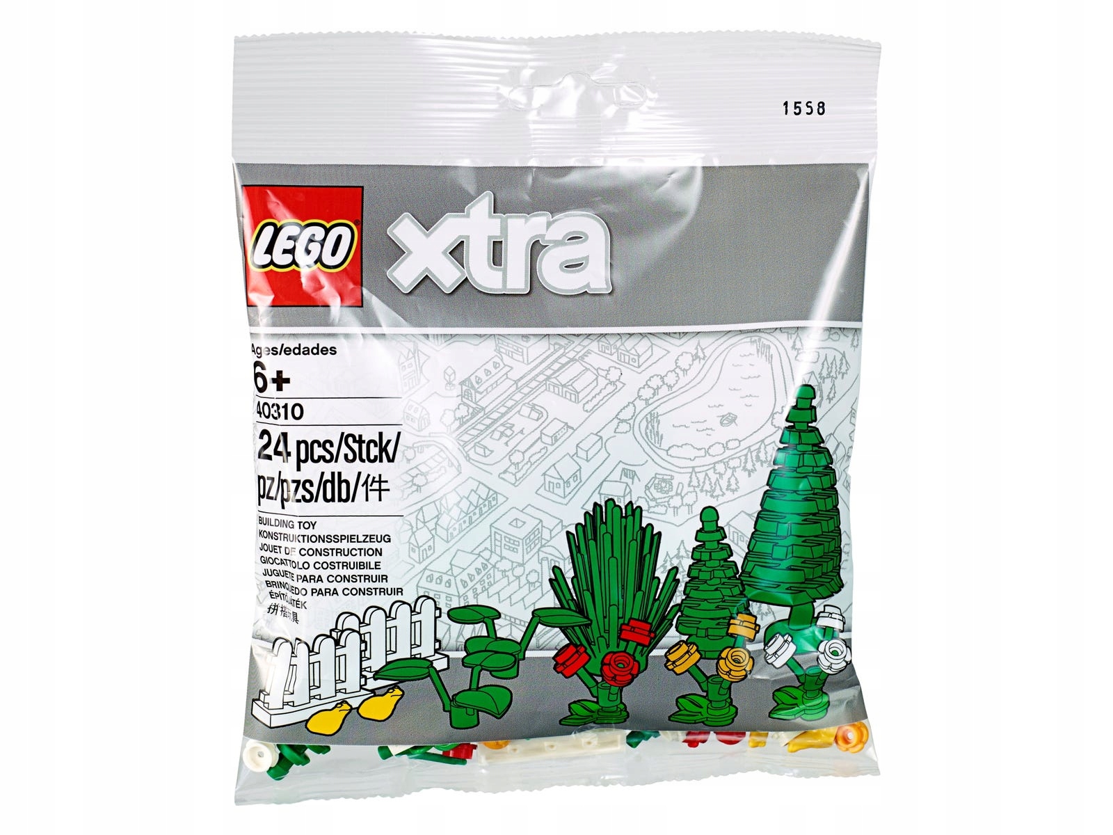 nowy Lego City 40310 Xtra akcesoria botaniczne Misb 2018