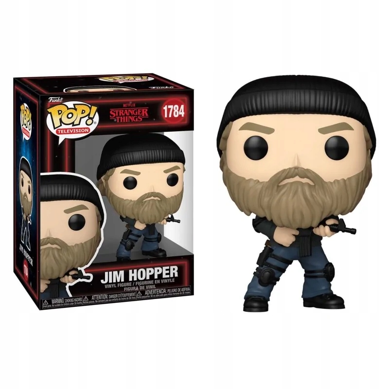 Funko Pop! Tv: Stranger Things Sezon 5 Jim Hopper