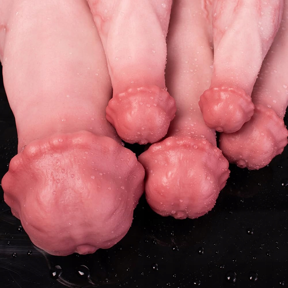 JIXAXE Duży Realistyczny Silikonowy Dildo Koński Z Przyssawką Dla Dorosłych — miniatura 3