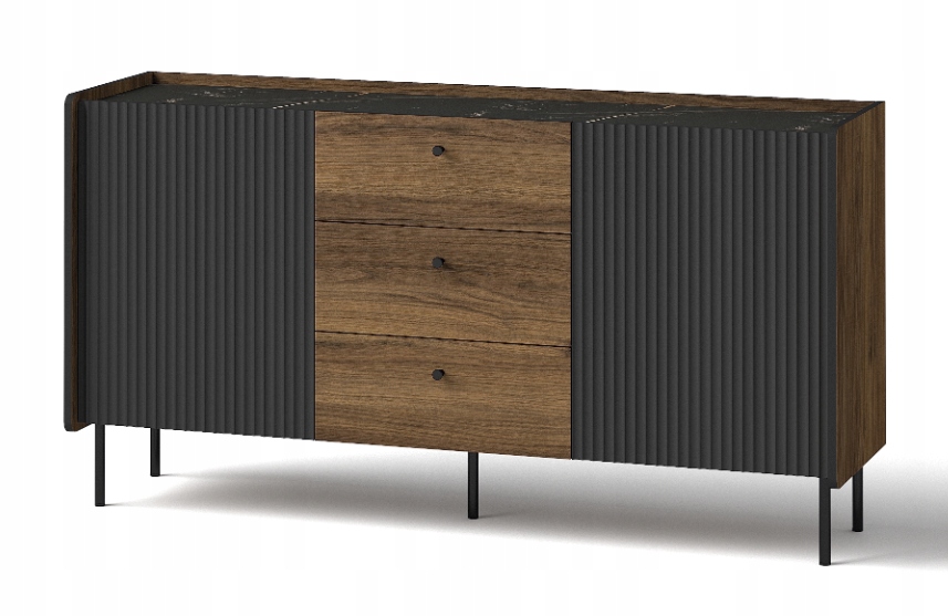 Nowoczesna Komoda 2D3SZ 150 cm PRESTIM DL