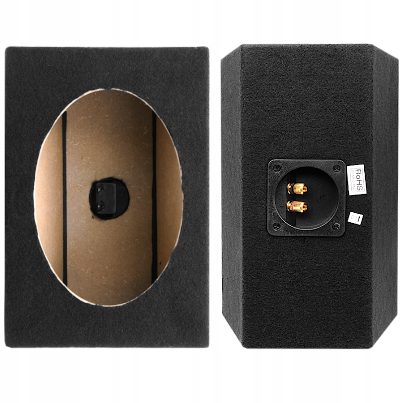 2x Obudowa Do Głośnika Samochodowego 6X9 Elipsy Para