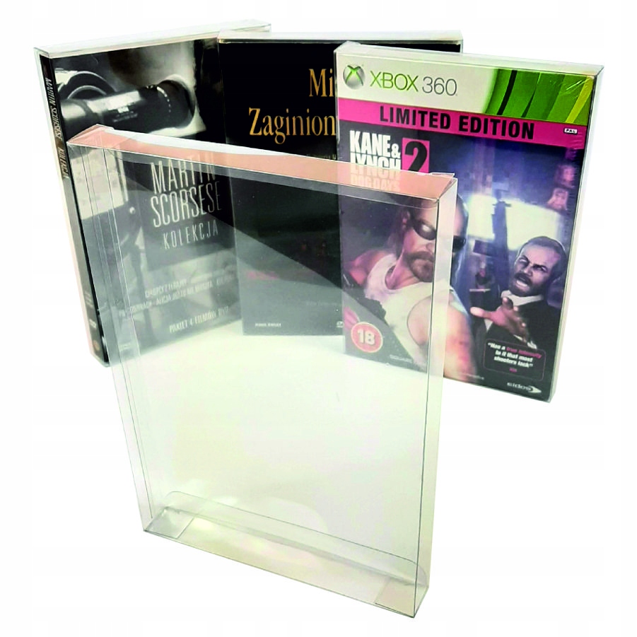 

Protektor DVD obwoluta Transparentny 10szt